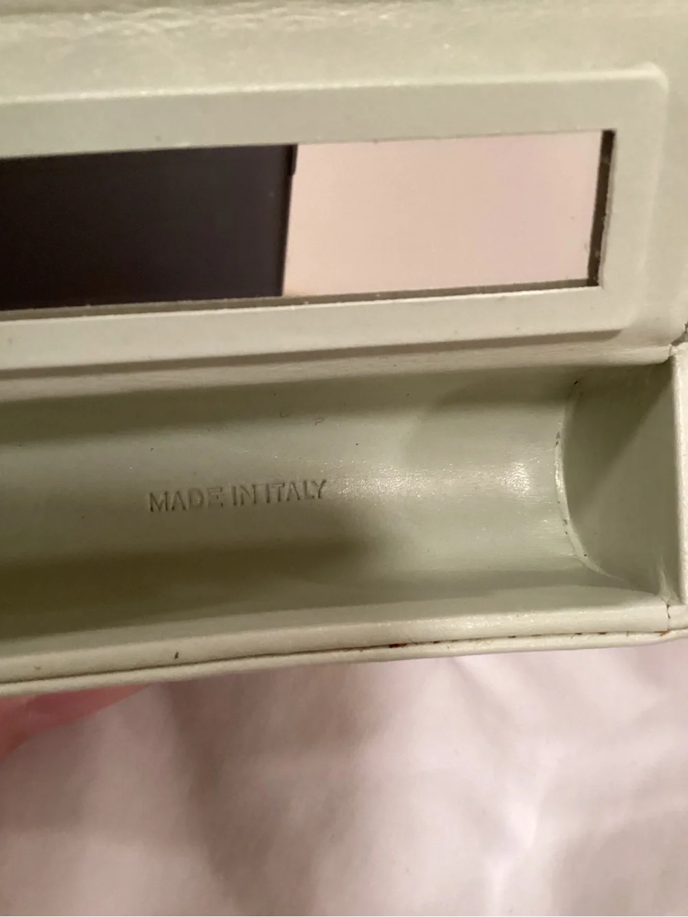 Coach Mint Green VTG Lipstick Case “RARE” color genuine leather